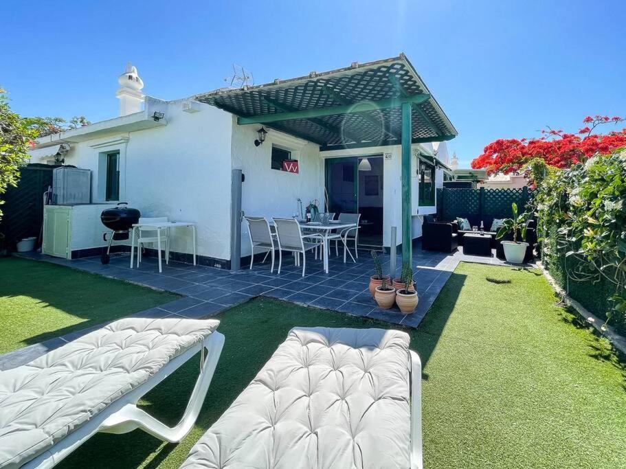 Cozy & Modern Bungalow W/Private Garden Bbq+Wifi Maspalomas  Eksteriør billede