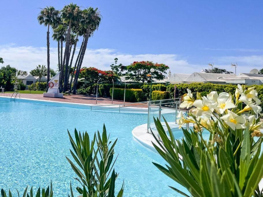 Cozy & Modern Bungalow W/Private Garden Bbq+Wifi Maspalomas  Eksteriør billede